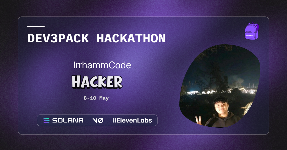 IrrhammCode's Dev3pack hacker card