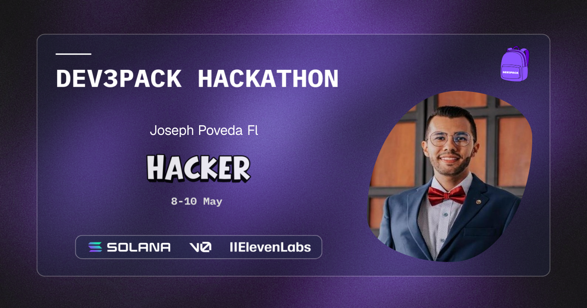 Joseph Poveda Fl's Dev3pack hacker card